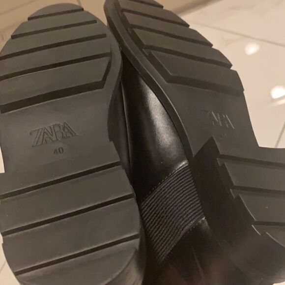 🎉Last Deal🎉Zara Chaldea low heel ankle leather b - Picture 6 of 6